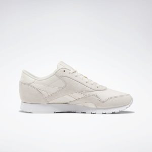 Reebok Classic Nylon Turnschuhe Damen - Rosa/Weiß - DE 124-RFJ